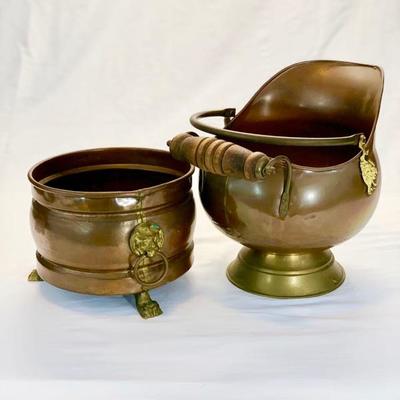 Brass containers