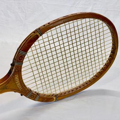 Wooden Tennis Racket