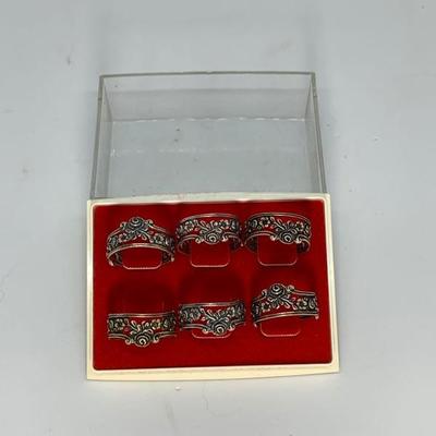 Antique Sterling Silver Napkin Rings