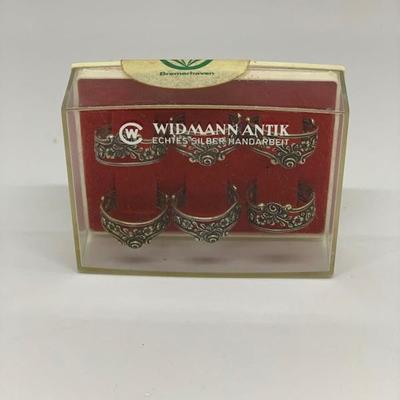 Antique Sterling Silver Napkin Rings