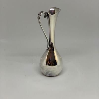 Vintage S&F Spritzer Fuhrmann Silver Plate Vase