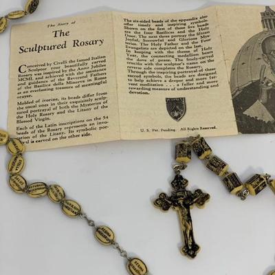 Assorted Rosary, The Sculptured Rosary