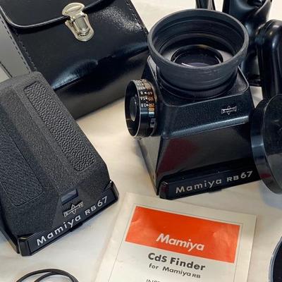 Mamiya RB 67 and Accessories