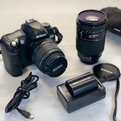 Nikon D70 with accessories