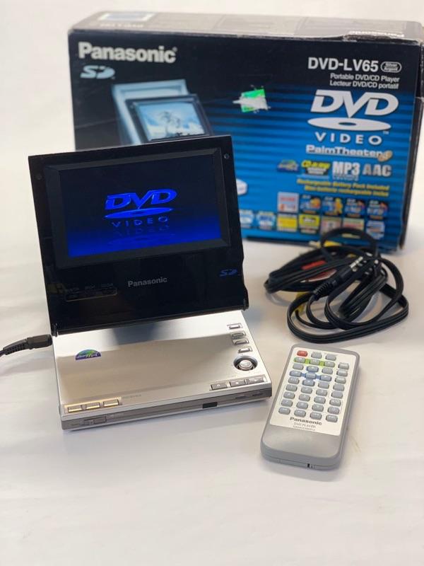 Panasonic DVD portable player DVDLV65