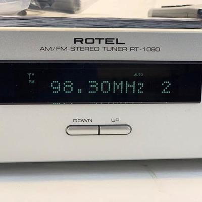 Rotel AM/FM Stereo Tuner RDS, RT 1080