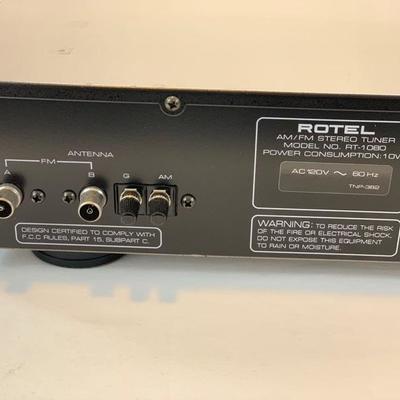 Rotel AM/FM Stereo Tuner RDS, RT 1080