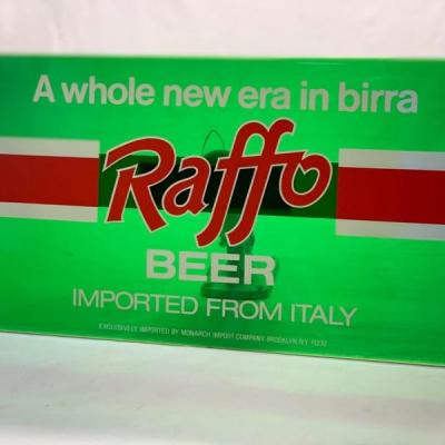 Vintage Raffo Beer Sign