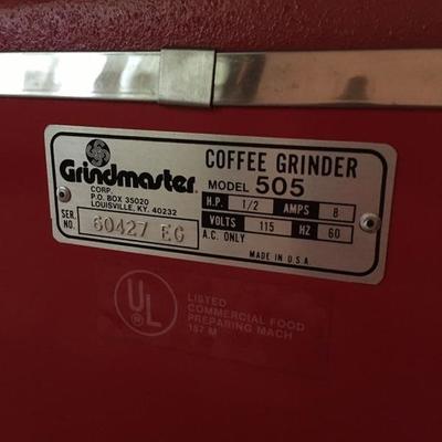 Grindmaster Commercial Coffee Grinder