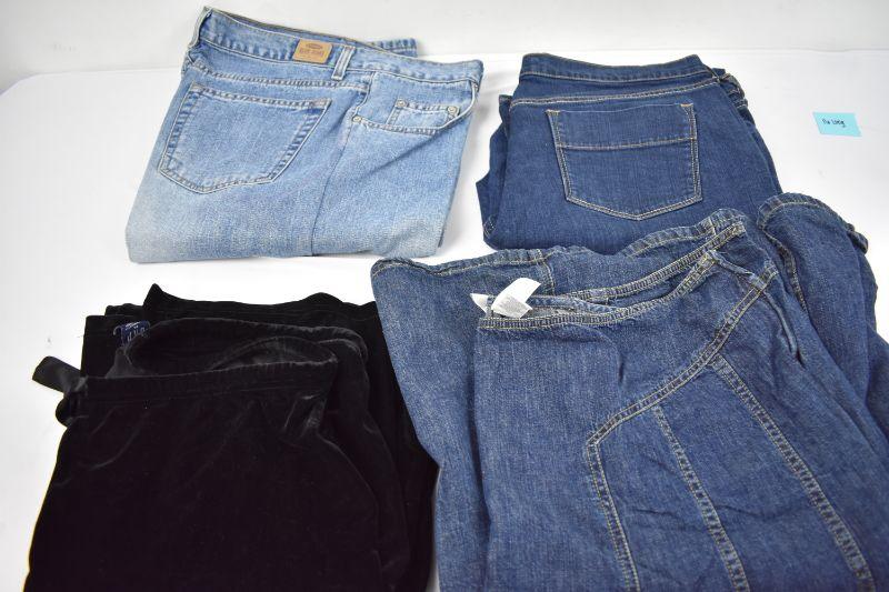 old navy velvet jeans
