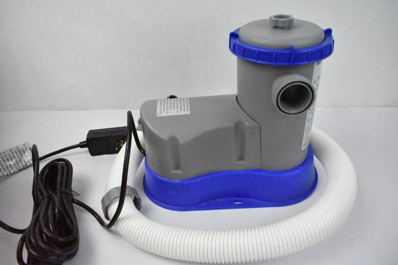 Bestway Pool Pump Model 58390E Not Tested, 30 Day Guarantee