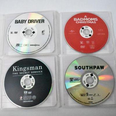 4 Redbox Movies on DVD, All Rated R: Baby Driver - Southpaw
