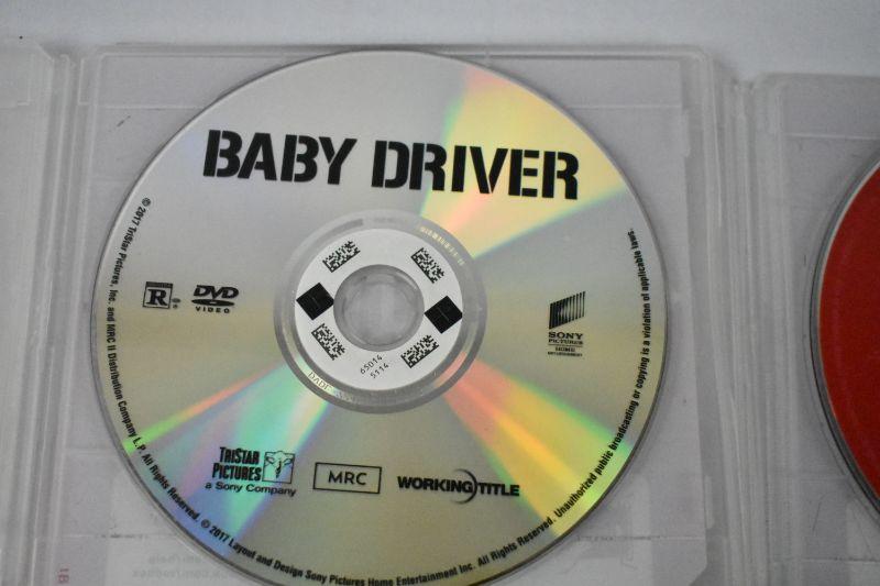 4 Redbox Movies on DVD, All Rated R: Baby Driver - Southpaw