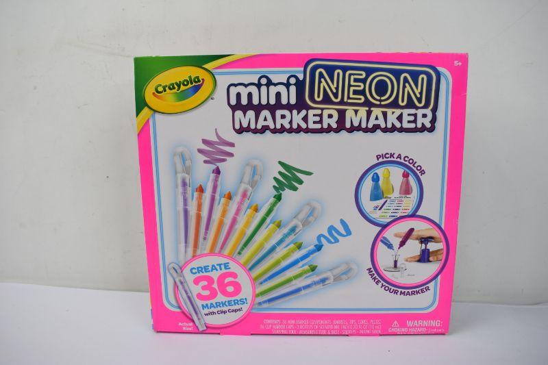 crayola mini marker maker