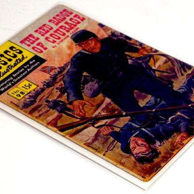 c. 1952 Classics Illustrated #98 The Red Badge Of Courage Golden Age ORIGINAL EDITION