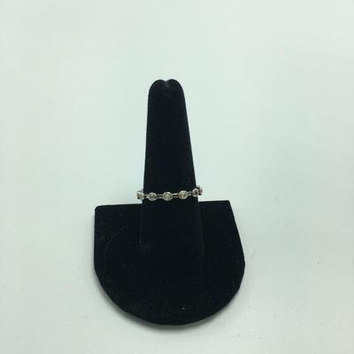 Lot 2 - Sterling and CZ Necklace & Ring