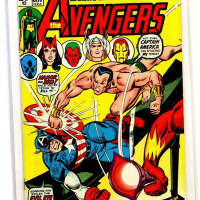 AVENGERS #117 Bronze Age Avengers/Defenders War 1973 Marvel Comics