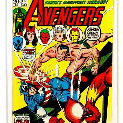AVENGERS #117 Bronze Age Avengers/Defenders War 1973 Marvel Comics