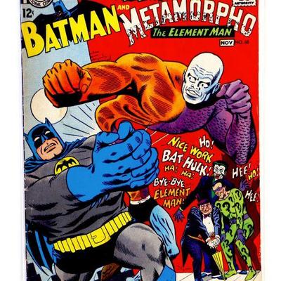 BRAVE and the BOLD #68 BATMAN & Metamorpho 1966 DC Comics