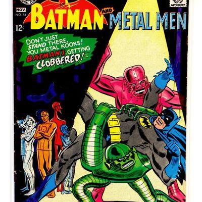 BRAVE and the BOLD #74 BATMAN & Metal Men 1967 DC Comics
