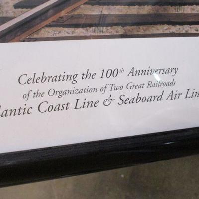 Lot 7 - Tony Howe Print - 100th Anniversary Railroads - Signed