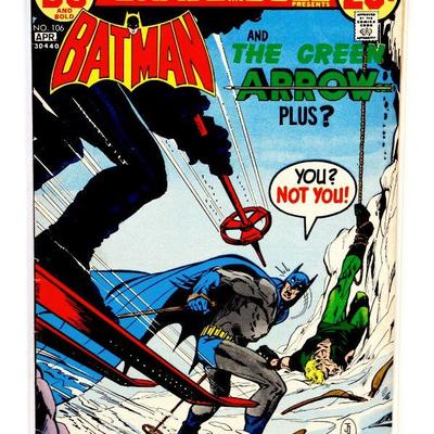 BRAVE and the BOLD #106 BATMAN & The Green Arrow 1973 DC Comics Key Issue
