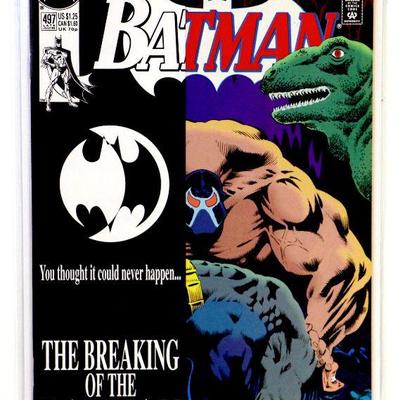 BATMAN #497 The Breaking of the Batman KEY ISSUE - NM 1993 DC Comics