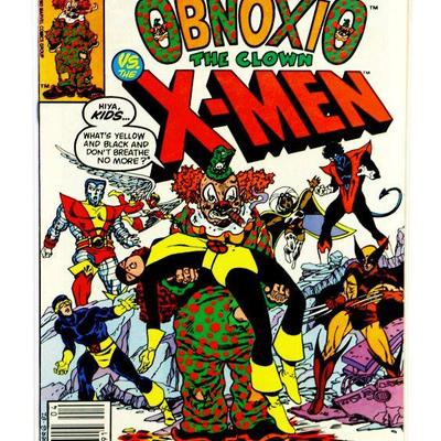 Obnoxio the Clown vs. X-MEN #1 Bronze Age Comic Book 1983 Marvel Comics High Grade
