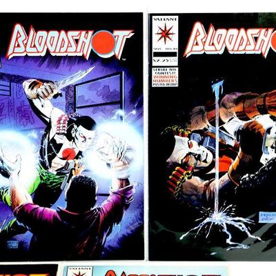 BLOODSHOT #8 #9 #10 #11 #12 Comic Books Set (2020 Movie) 1993/94 Valiant Comics NM