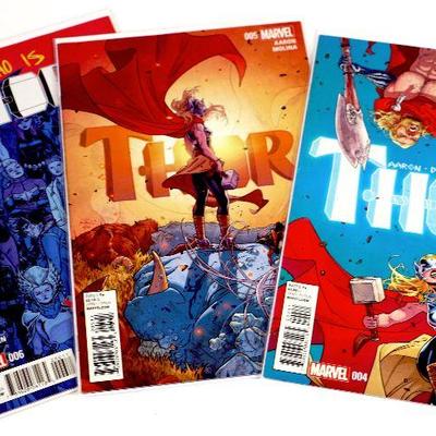 THOR #4 #5 #6 (#004-006) Jane Foster as THOR 2014/15 Marvel Comics NM