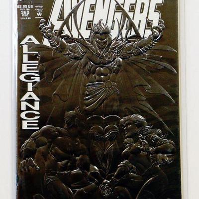 AVENGERS #360 #369 Copper & Silver Foil Cover Issues - 1993 Marvel Comics
