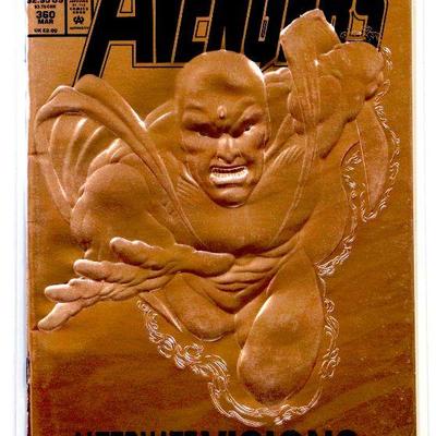 AVENGERS #360 #369 Copper & Silver Foil Cover Issues - 1993 Marvel Comics