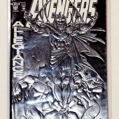 AVENGERS #360 #369 Copper & Silver Foil Cover Issues - 1993 Marvel Comics