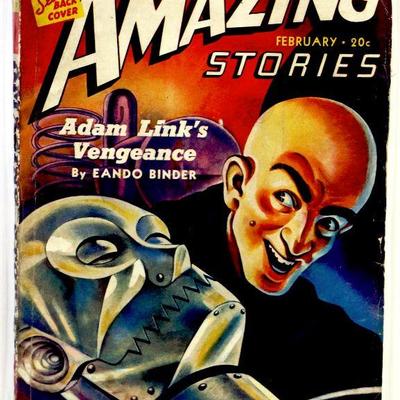 AMAZING STORIES Pulp February 1940 Vol. 14 #2 PULP Magazine Golden Age