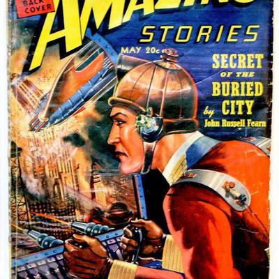 AMAZING STORIES Pulp May 1939 Vol. 13 #5 PULP Magazine Golden Age
