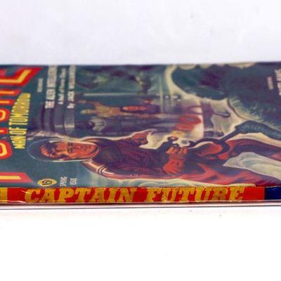 CAPTAIN FUTURE Pulp Spring 1942 Vol. 4 #1 PULP Magazine Golden Age
