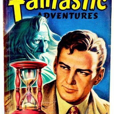 FANTASTIC ADVENTURES Pulp March 1947 Vol. 9 #2 PULP Magazine Golden Age