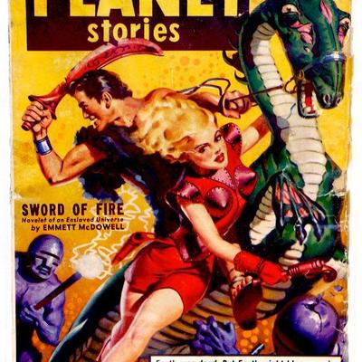 PLANET STORIES Pulp Winter 1949 Vol. 5 #5 PULP Magazine Golden Age