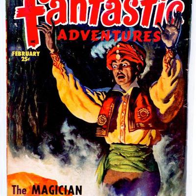 FANTASTIC ADVENTURES Pulp February 1949 Vol. 11 #2 PULP Magazine Golden Age