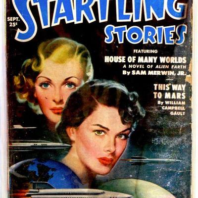STARTLING STORIES Pulp September 1951 Vol. 24 #1 PULP Magazine Golden Age