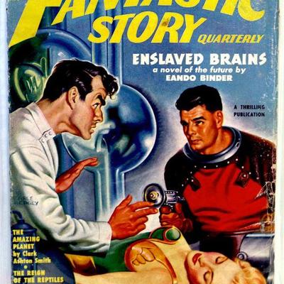 FANTASTIC STORY QUARTERLY Pulp Winter 1951 Vol. 2 #1 PULP Magazine Golden Age
