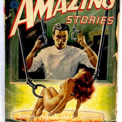 AMAZING STORIES Pulp September 1952 Vol. 26 #9 PULP Magazine Golden Age