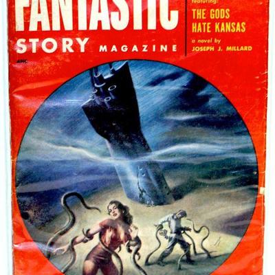 FANTASTIC STORY Magazine Pulp November 1952 Vol. 4 #3 PULP Magazine Golden Age