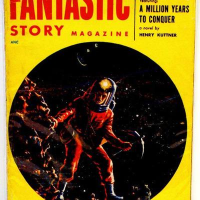 FANTASTIC STORY Magazine Pulp September 1952 Vol. 4 #2 PULP Magazine Golden Age