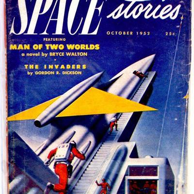 SPACE STORIES Vol. 1 #1 Pulp October 1952 PULP Magazine Golden Age