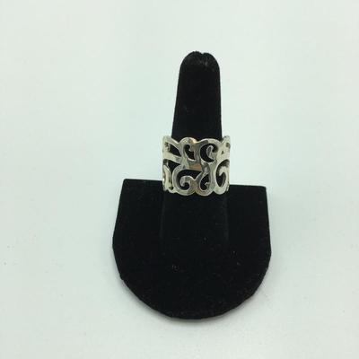 Lot 7 - Three Sterling Rings Sz 9-10