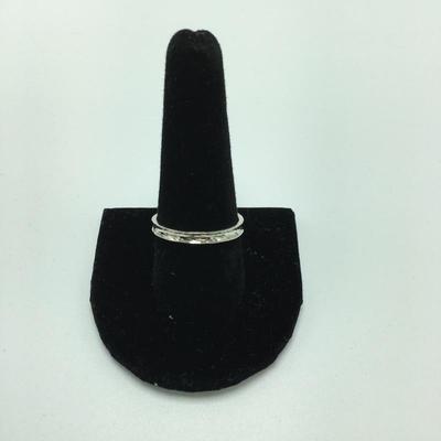 Lot 7 - Three Sterling Rings Sz 9-10