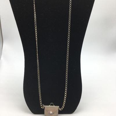 Lot 11 - Sterling Purse and Box Pendants and Necklaces 