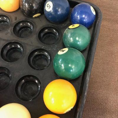 Lot #126 Incomplete Set of Pool Table Balls 2 & 2-1/4