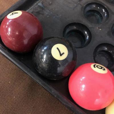 Lot #126 Incomplete Set of Pool Table Balls 2 & 2-1/4